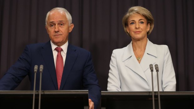 Cash faces criticism as PM attacks Labor: Prime Minister Malcolm Turnbull and Employment minister Senator Michaelia Cash.