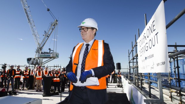 Lendlease chief executive Steve McCann said commercial development, particular in the Australian office sector, was a highlight of the first-half result.