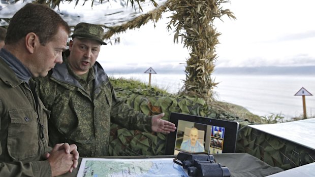 Russian Prime Minister Dmitry Medvedev's visit to Iturup Island prompted a protest from Japan.