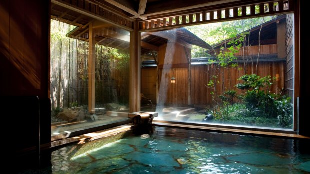 Kichino-yu Hotspring Bath, Kinosaki Onsen.