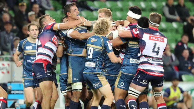 The Brumbies say they won't merge with the Melbourne Rebels.
