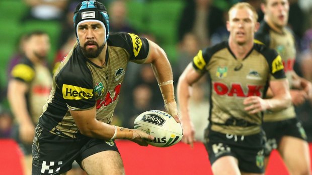 Out of favour: Jamie Soward has been relegated to the NSW Cup from the Panthers first grade side.