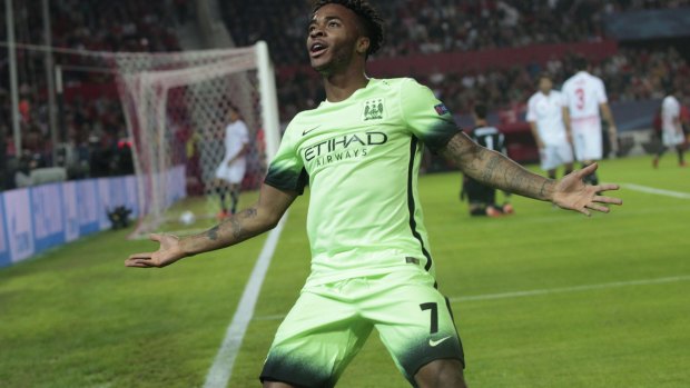 Targeted: Manchester City's Raheem Sterling.