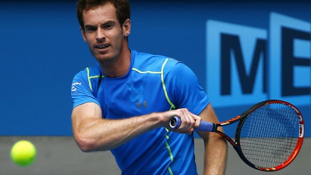 Ready for anything: Andy Murray faces Marinko Matosevic in round two,