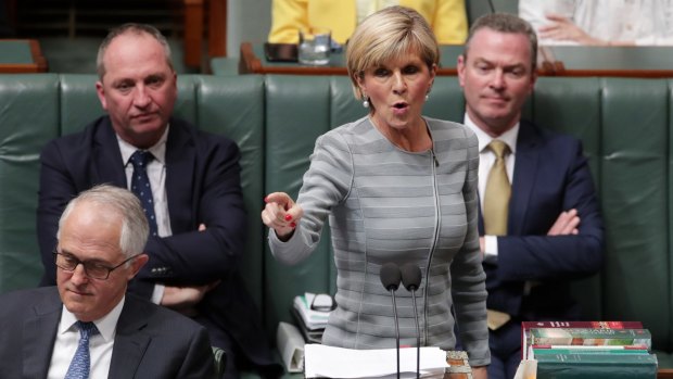 Foreign Minister Julie Bishop is sometimes overlooked, but her confected outrage at Labor over "Kiwis under the bed" was a little overcooked.