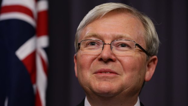 Kevin Rudd: Was this when things started to get weird?