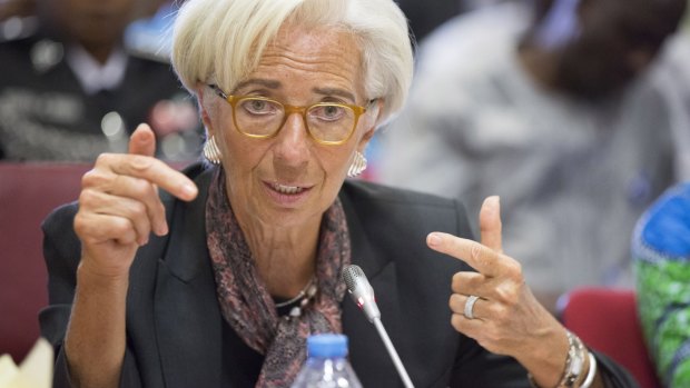 IMF chief Christine Lagarde says more decisive action has to be taken to boost the global economy. 