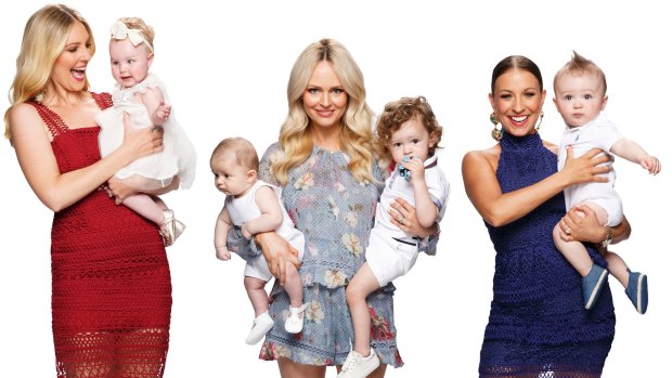 The cast of <i>Yummy Mummies</i>, coming to Seven's online platform for a second series in 2018.