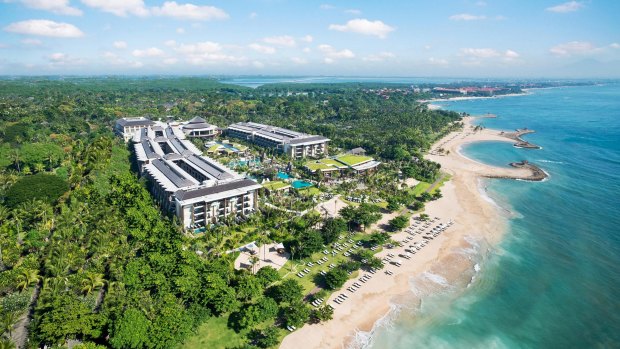 Sofitel Bali Nusa Dua is on the eastern tip of Bali.