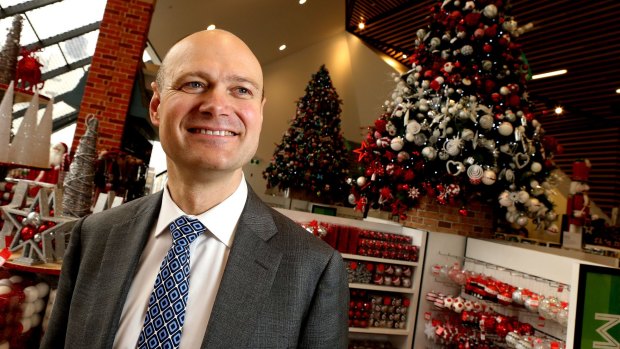Myer CEO Richard Umbers has overseen major changes since taking over from Bernie Brookes a year ago. 