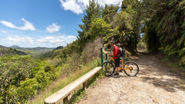 Overseas visitors make up barely 5 per cent of riders who've completed the trail.