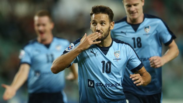Looking to bid farewell: Milos Ninkovic has requested a release from Sydney FC.
