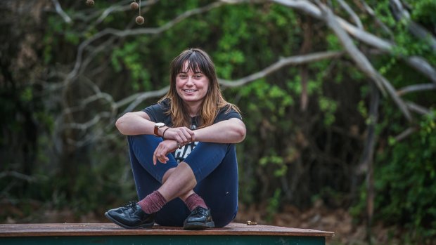 Steph Gorman, 21 of Belconnen will be a first-time voter at the upcoming ACT election.
