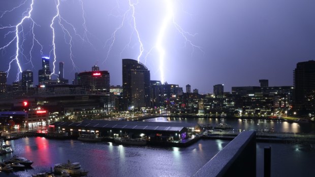 After a warm weekend, thunderstorms are expected to strike Melbourne on Sunday.