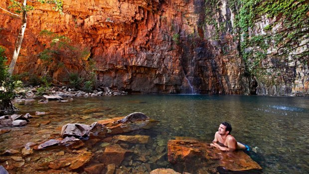 There are plenty of gorges and waterholes to explore.