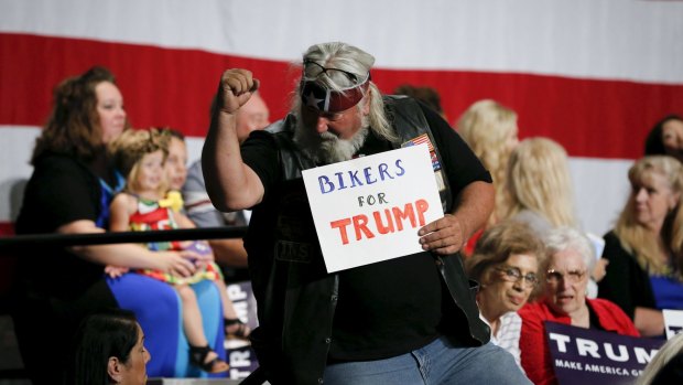 White voters left disgruntled by the Obama years have proved a receptive audience for Trump.