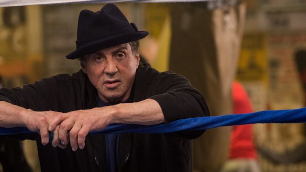 Sylvester Stallone as Rocky Balboa in the film Creed.