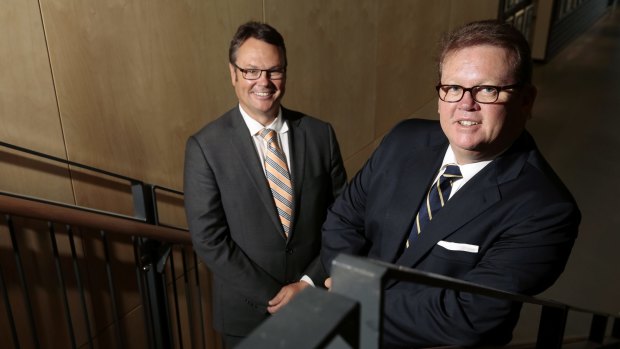 Brumbies chairman Robert Kennedy and chief executive Michael Jones were allies before the club was hit with drama.