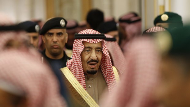 Saudi Arabia's King Salman in Riyadh last year. 