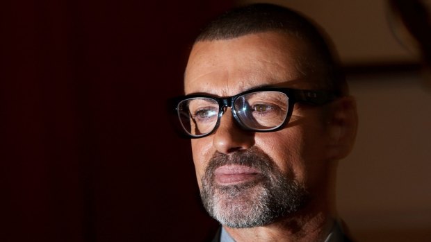 George Michael in 2011 at a press conference to announce details of a new tour. He became increasingly reclusive. 