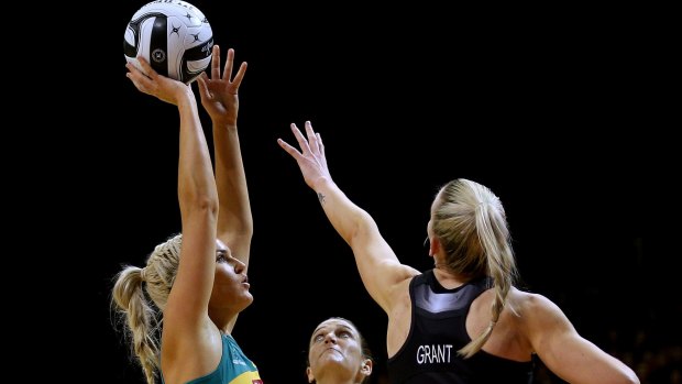 Well suited: Gretel Tippett looms as Australia's secret weapon in this weekend's Fast 5 netball tournament.