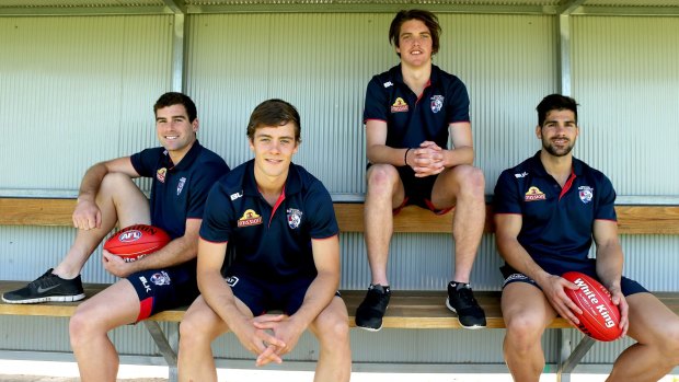 Bailey Williams (second from right) is set to debut.
