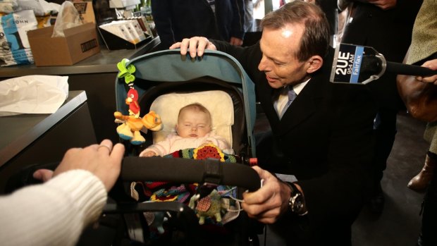 Tony Abbott pushed, then dumped a maternity leave scheme that paid new mothers their full salary for six months.