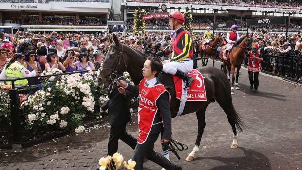 Carnival flop: Favourite Fame Game didn't place in the Melbourne Cup
