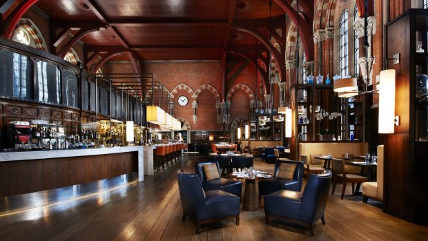 The Booking Office, one of the dining and drinking venues at the St Pancras Renaissance hotel, is often crowded.

Photo: supplied