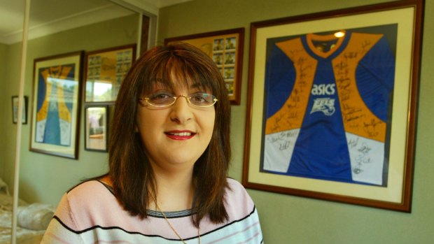 Fighting: Former Rugby League Players Association employee Tilda Khoshaba will take her battle with the players' group to the Human Rights Commission.