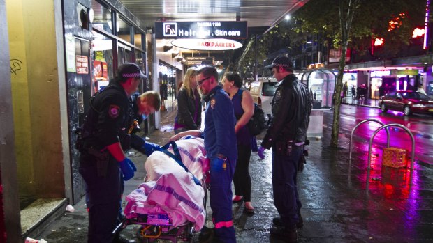 Kings Cross: Medical experts say hospital admissions have dropped sharply in lockout zones.