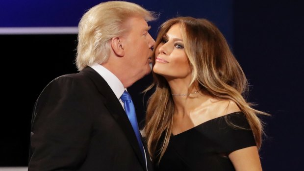 During the campaign, Melania Trump questioned the background of the women who accused her husband of forcibly kissing or touching them.