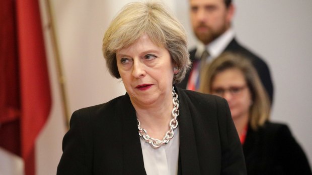EU leaders met in a separate session on Thursday evening without Prime Minister Theresa May as they try to chart the way ahead with an EU of 27 members without Britain.