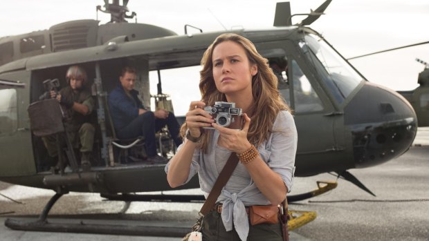 Brie Larson as photojournalist Mason Weaver.