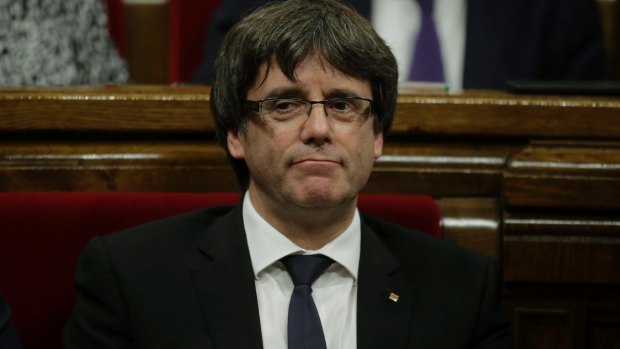 Catalan regional president Carles Puigdemont has failed to respond to an ultimatum from Madrid to clarify if he had declared independence. 
