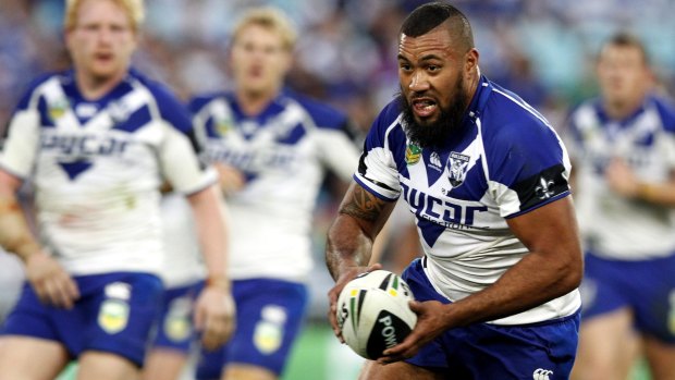 Frank Pritchard of the Bulldogs will play for Samoa against Tonga. 