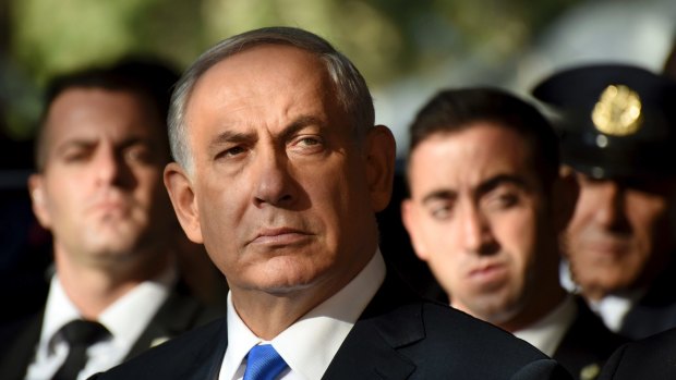 Benjamin Netanyahu has accused the police of plotting to overthrow him.