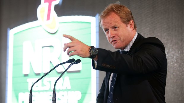 Pointing in the right direction: NRL CEO Dave Smith.