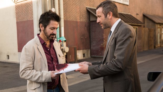 Ray Romano and Chris O'Dowd in Get Shorty.