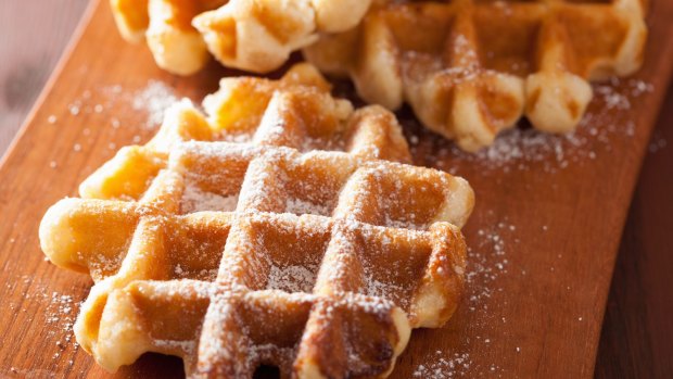 Belgian Waffles image Shutterstock