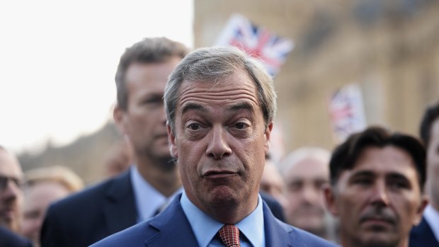 Nigel Farage warned Members of the European Parliament of the consequences if they did not offer "a sensible trade deal".