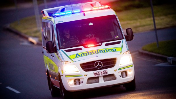 A toddler has died after being hit by a bus on Palm Island.