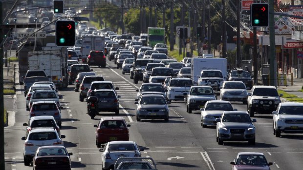 Holiday traffic: the RACQ said people should pack their patience when heading north or south on the long weekend.