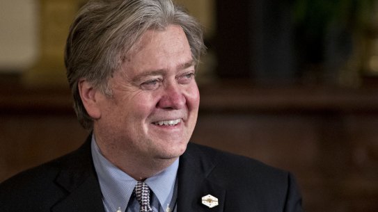 Steve Bannon, chief strategist for US President Donald Trump.