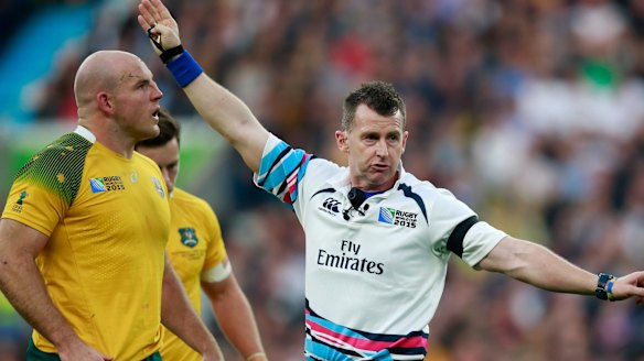 Still going strong: Nigel Owens.