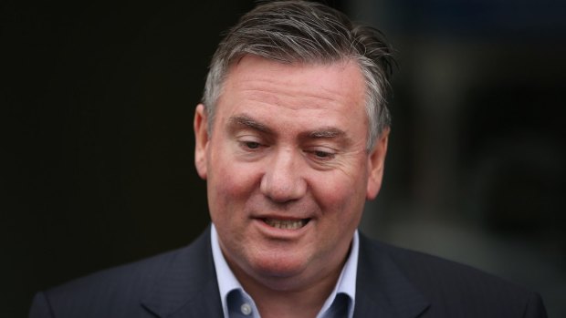 By the time Eddie McGuire was toasting his half-century on Wednesday night, the situation had become farcical.