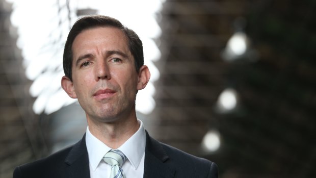 Education Minister Simon Birmingham.