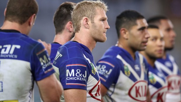 'Unacceptable': The Bulldogs were humiliated 38-0 by Penrith on Sunday.