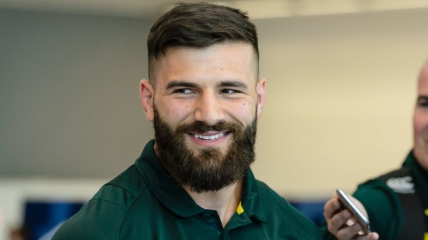 "Obviously being of Lebanese heritage, hopefully I can get my family on my side": Josh Mansour.