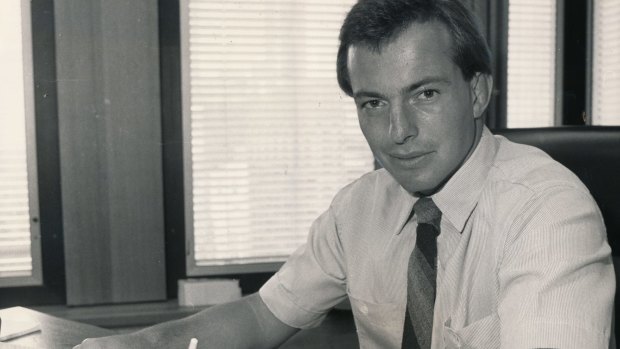 Rhodes scholar Tony Abbott in 1980.